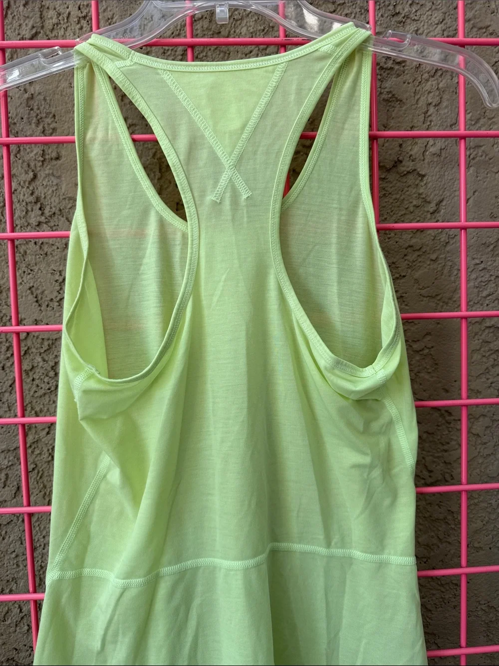 Lucy Light Lime Racerback Tank Top
